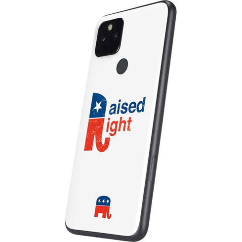 Raised Right Google Pixel 5a Skin